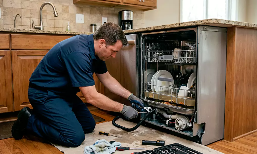 Dishwasher Not Draining Repair in Escondido, CA