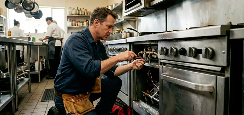 Emergency Commercial Stove Repair in Escondido