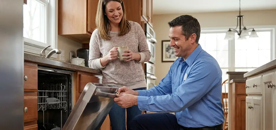 Dishwasher Latch Handle Replacement in Escondido