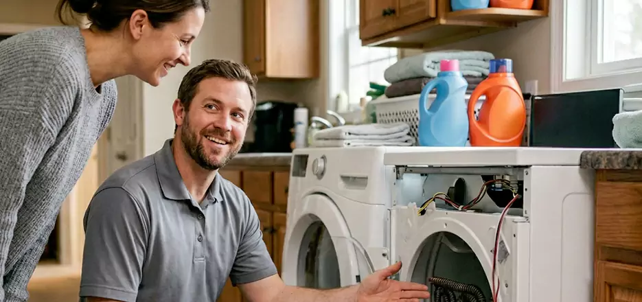 Dryer High Limit Fuse Replacement in Escondido