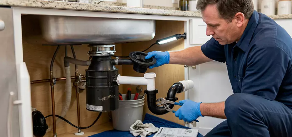 Garbage Disposal Splash Guard and Trap Installation in Escondido