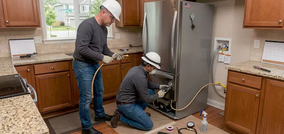 Propane Refrigerator Installation in Escondido