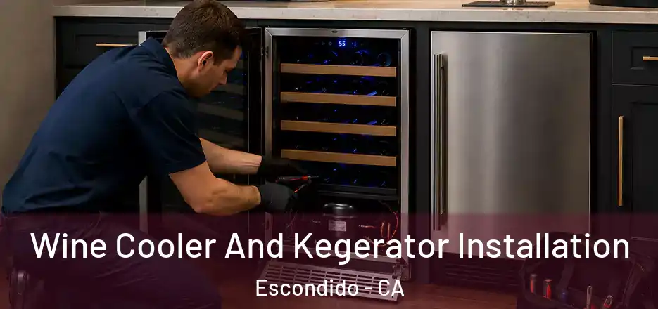 Wine Cooler And Kegerator Installation Escondido - CA